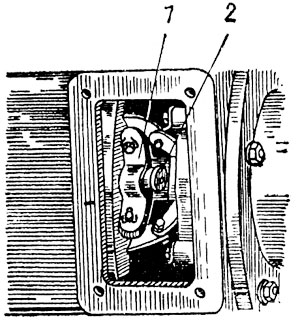 Регулирование муфты сцепления пускового двигателя